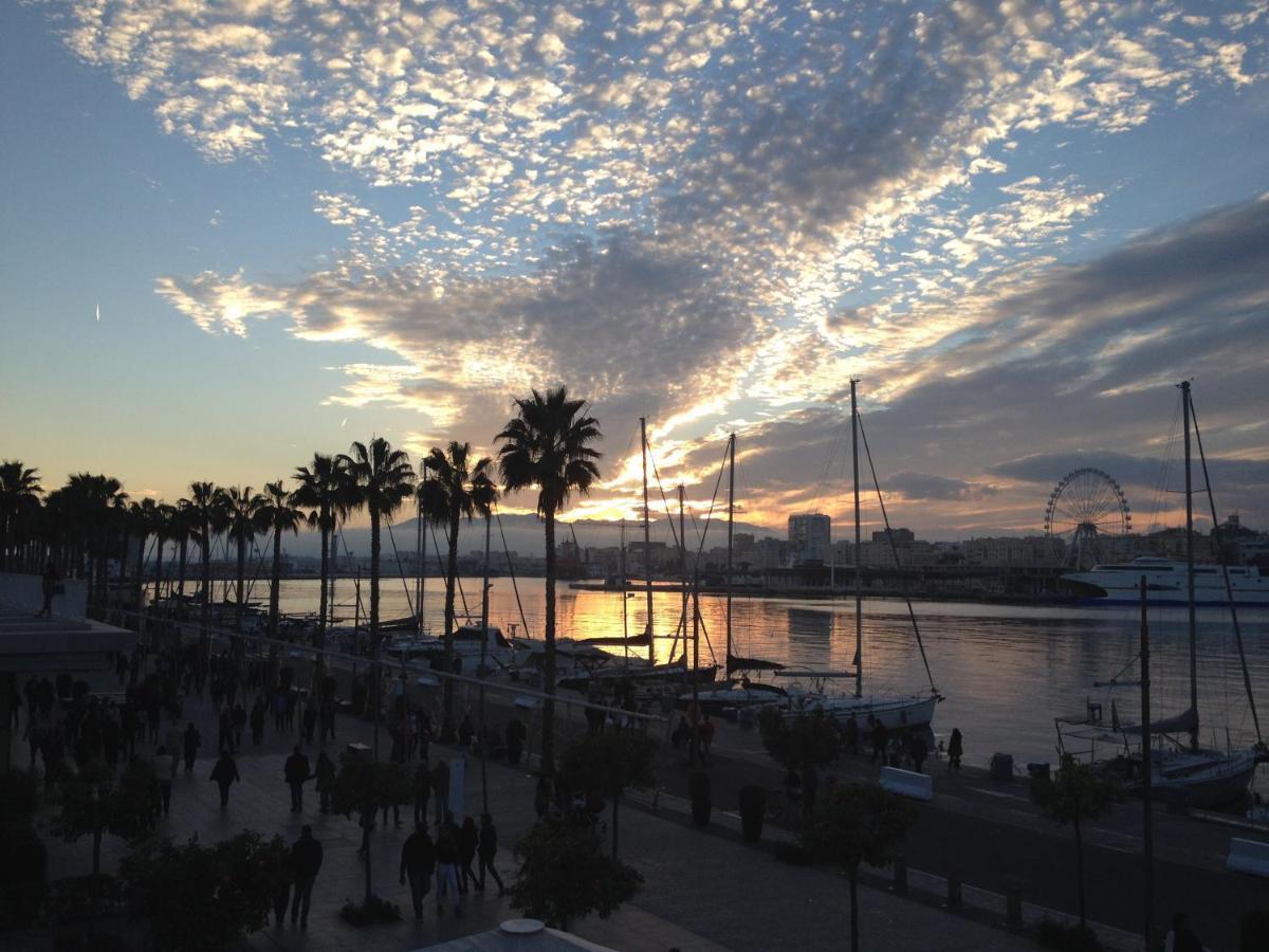 Malagueta Blue Beach Málaga Dış mekan fotoğraf